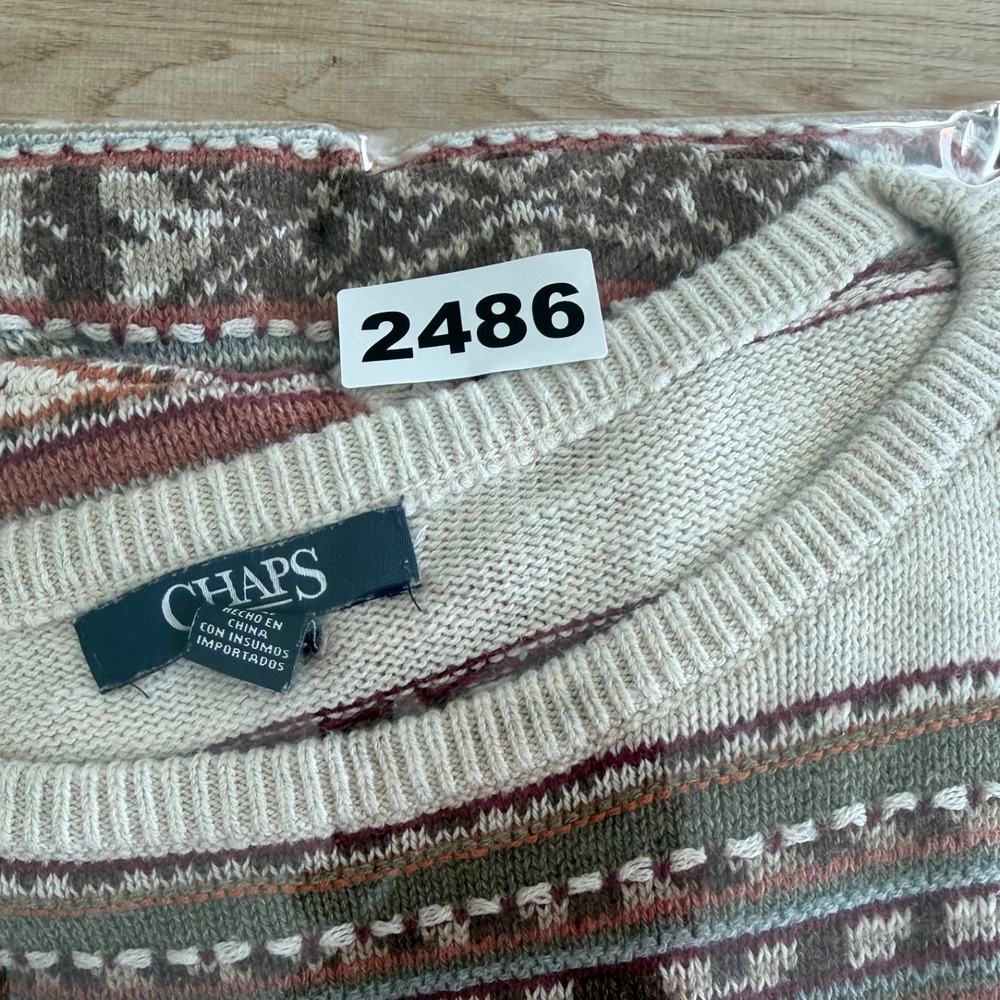 Chaps Knit Sweater - Picture 9 of 9